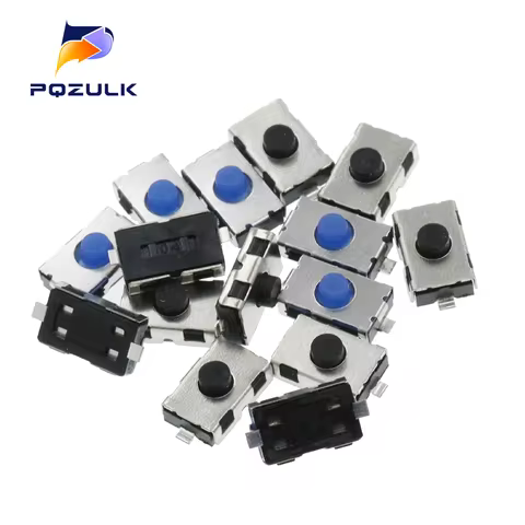20PCS Normally Open 4X6X2.5H 2P SMT 12V 0.5A 3X6X2.5MM Normally Closed Push Button Switch Micro Tact