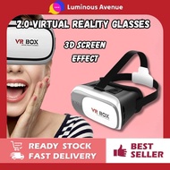 2nd Generation VR Headset VR  For Mobile Phone Cermin Mata 3D Movies Games 3D 3D Virtual Reality Gla