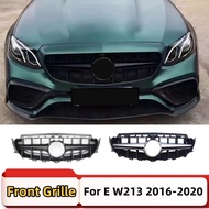 Front Grille Inlet Grill Body Kit Tuning Accessories For Mercedes Benz E class W213 C238 2016-2020 E