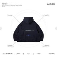 全新現貨GOOPiMADE “RGW-01H” 20th Anniversary Oversized Logo Hoodie - Bathyal 2號 /GOOPi、Subcrew