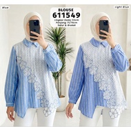 Women's Blouse Tops // EXTU ORI Blouse/ Elegant Women's Tops/ Women's Tops/ Blouse Tops Brocade moti