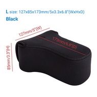 JJC Camera Case Neoprene Waterproof Lens Pouch Bag Camera Protector for Fujifilm XE4 XT30II XA3 XA2