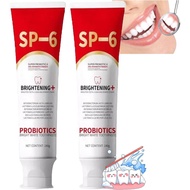 MS DRWIKEY Probiotics Bright White Toothpaste, 120g Ms Drwikey Super Probiotic-6 Toothpaste Sp6, Ms 