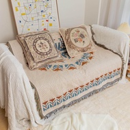 Ins Chinese Style Sofa with Japanese Korean Style Sofa Cover ins Anti-dust Cover Cover Towel Cover C