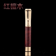 Zobo ZB255 Pipe Holder Pipa Filter Saringan Asap Permanen Bahan Metal Lapis Kayu Asli Untuk 8mm