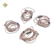 RADIV KZ Earphones Cord For KZ ZEX 3.5mm Twisted Cable Upgrade High-Purity Oxygen-Free Copper In Ear