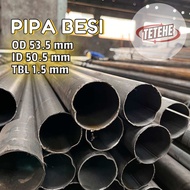pipa besi monel od 53.5mm id 50.5mm tebal 1.5mm
