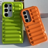 3D Horizontal Stripes Soft Case For Samsung S24Ultra S24Plus S24 S23Ultra S23Plus S23FE A55 A35 A23 