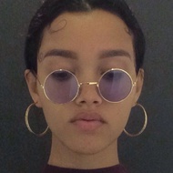 Y2K Asian Retro Vintage Circular Sunnies Ulzzang Round Specs John Lennon Hippie Sunglasses