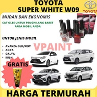PUTIH Car PAINT AVANZA, AYA, CALISTA, RUSH WHITE W09 Truck Universal