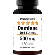 MONOHERB Damiana Extract 500 mg - 180 Capsules
