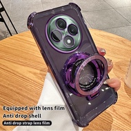 HONOR X9c 5G Plating Bracket Phone Case For Honor X6c x5b Plus X8C 300 Pro Ultra X9c Smart X9c X7C X