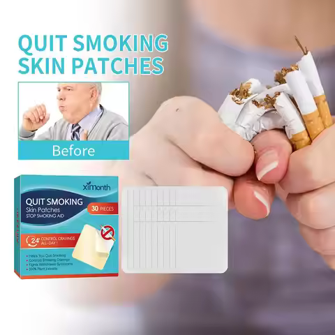 30pcs Quit Smoking Patches for One Month Help Easily Nicotine Patch Health Aid for Smoking Cessation