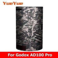 For Godox AD100Pro Decal Skin Vinyl Wrap Film Strobe Light Pocket Flash Protective Sticker Protector