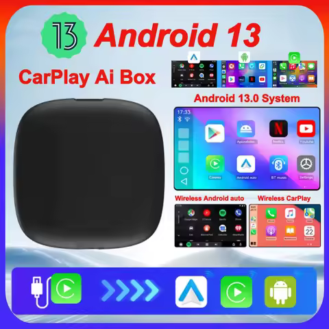 Android13 New Ai Box Support For Netflix YouTube Built-in Google Appstore Wireless Carply Android Au