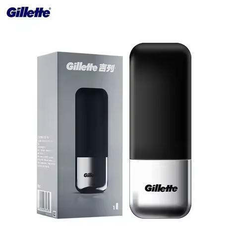 Gillette Magnetic Travel Case for Gillette Razors Fusion Series Magnetic Series Mach 3 Vector 3 Trav