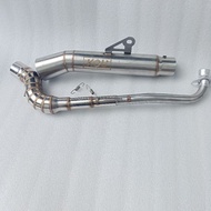 Exhaust muffler pipe kou modenas gt128 Ct100 Ct110 ct115 wave sym bonus 100 110 ex5 dream legend 110