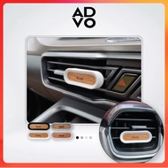 ADVO Wood Car Perfume Pewangi Kereta Refill by Essential Oil / Perfume Air Freshener Silicone Aircon