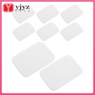 8 Pcs Powder Foundation Makeup Blending Tool Face Applicator 4.30X2.80X0.10CM White