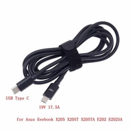 19V USB Type C Laptop Charging Cable Cord USB C Dc Power Adapter Plug Converter for A-s-u-s X205 X20