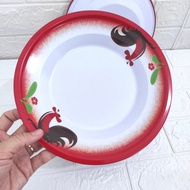 PGC-SRS - 1 LUSIN Piring Makan Enamel 20 CM JADUL / Piring Makan Seng / Piring Klasik Classic / PIRING MAKAN ENAMEL / PIRING MAKAN SENG / 1 Lusin 12 pcs 20 CM Piring Enamel/Piring Madura/Piring Jadul/Murah Bayar Ditempat