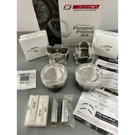 🏁 Wiseco 84mm Forged Honda B-series Piston Low Comp for Turbo ( Include HD Pin ) 💯 Original USA B18c