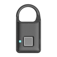 hot sale Fingerprint Lock Backpack Door Travel Security Biometric Electronic Portable Smart Padlock