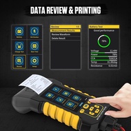 AUTOOL BT880 Battery Tester With Printer Battery Analyzer Tester Automobile Battery  8-30V Capacity 