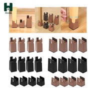 Homyl Pack of Chair Leg Risers, Table Leg Extenders, Supports 600 Lbs, Bed Risers, Diameter 0.391.57
