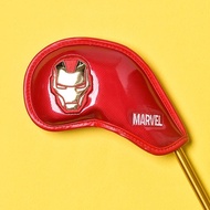 ✿ﺴ✥ เกาหลีใต้ Volvik Golf Club Head Cover Marvel Hero Series Golf Iron Set 9pcs