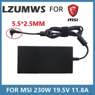 230W 19.5V 11.8A 5.5*2.5MM Laptop Adapter Charger For MSI A12-230P1A A17-230P1A GS65 GS66 GS75 STEALTH-248 P65 Power Supplies