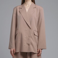 MADER Oversized Blazer - Taupe