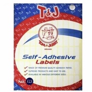 TOM&JERY 123 Label Sticker