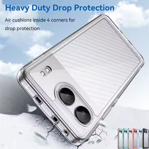 For Oneplus Nord 4 Case Luxury Silicone Bumper Transparent Shockproof Phone Protector Oneplus Nord 4