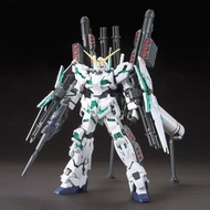 XD Model HG 1/144 Full Equipment Unicorn Destruction Mode Green Bone Gundam Assembly Model Toy Add W