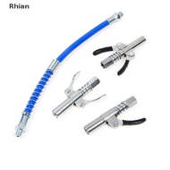 [Rhian] Heavy-Duty Quick Release Grease Gun Coupler Two Press Easy to Push Accessories COD