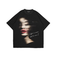 WRLDSTUDIOS_ T-Shirt MESS Black 20s