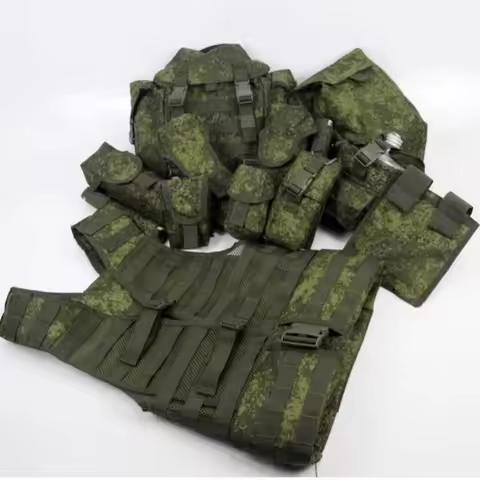 6sh117 Combat Equipment EMR Outdoor Hunting Combat Equipment Set Molle Bag Tactical Vest for Russian