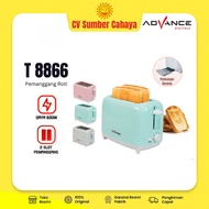 Advance Toaster 2 Bread Slice Electric Toaster T-8866 T8866