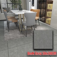 60PCS Vinyl Wooden Tiles Floor Sticker 30.5X30.5CM Self Adhesive PVC Waterproof Wear-resistant Tiles