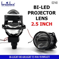Biled Bi Led Projector 2.5 Inch Headlight T2-W01 Bi-Light Headlight Projector Light