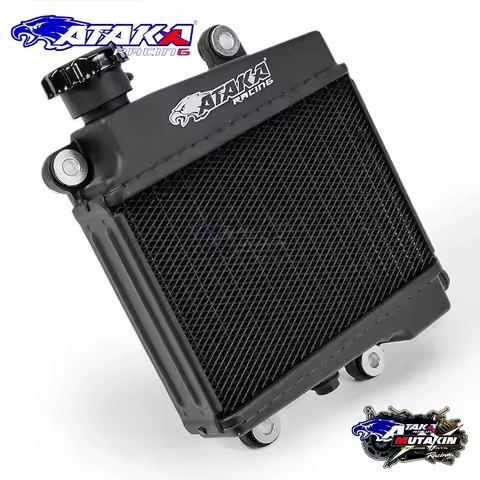 ATAKA Motorcycle Radiator Assembly For NMAX 155 2020 V2 AEROX V2 R15 Force 2.0 BWS Cygnus-X 6th AUGU
