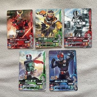 [五張不散] 全新 幪面超人大戰 Ganbarizing Ganbaride感謝活動 限定P卡 幪面超人卡