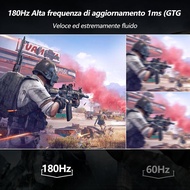 [xuyon] FYHXele 24Inch 180Hz Gaming Monitor 1K FHD Computer Display 1ms Response Time Eye Care Scree