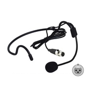 Headset Microphone for AKG PT40 Pro Wireless Bodypack Transmitter Mini 3 Pin xlr