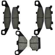 Motorcycle Brake Pads Front&Rear For Kawasaki KL650 KL 650 B1/B2/B3 Tengai 89-92 GPZ500 GPZ 500 S EX