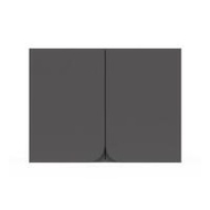 ตู้แขวนคู่ KITZCHO CURVE 80x60 ซม. สี GREY GRAPHITE (1281465)