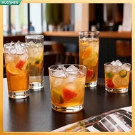 Heat-Resistant Glass Straight Cup Household Water Cup Breakfast Cup Restaurant Milk Cup Multi-Functi