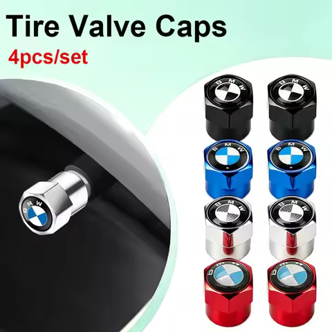 Alloy Car Tire Valve Caps Wheel Protective Covers for BMW X4 X5 X6 E30 E31 E63 E64 E87 E92 E93 F87 F