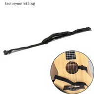 factoryoutlet2.sg 1 Pcs Adjustable Ukulele Strap Guitar Instrument Hook Black Guitar Accessories Hot